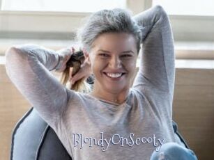 BlondyOnScooty
