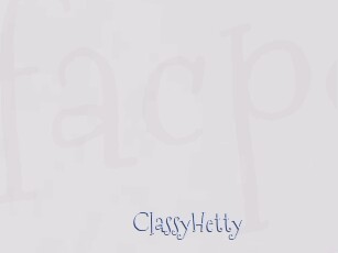 ClassyHetty