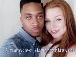 Creamychocolatecoveredstrawberry