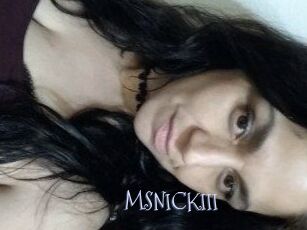 MSNICKIII
