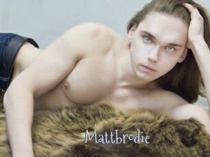 Mattbrodie