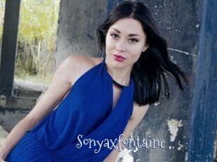 Sonyaxfontaine